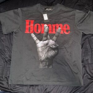 Men's Twisted Fingers Short Sleeve T-Shirt